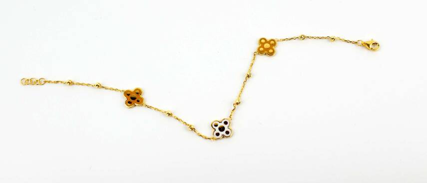 MİNELİ VAN CLEEF ALTIN BİLEKLİK - 1