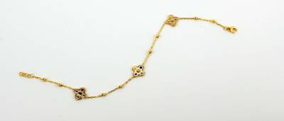MİNELİ VAN CLEEF ALTIN BİLEKLİK - 1