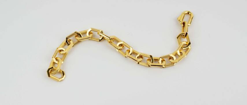 DESENLİ ATAÇ ALTIN BİLEKLİK - 1