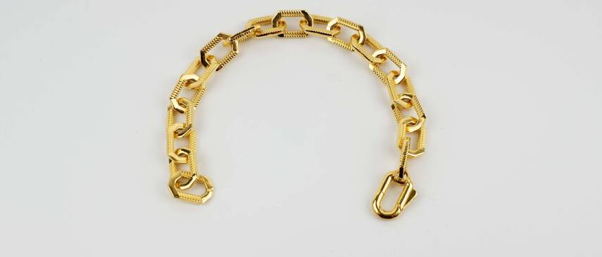 DESENLİ ATAÇ ALTIN BİLEKLİK - 2