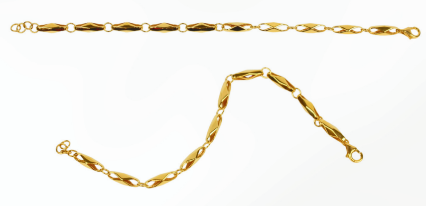 PİRAMİT KESİM ALTIN BİLEKLİK - 2