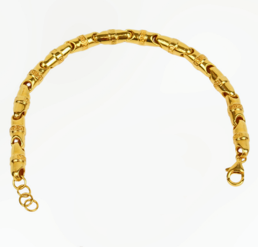 GREEK DESENLİ ALTIN BİLEKLİK - 1