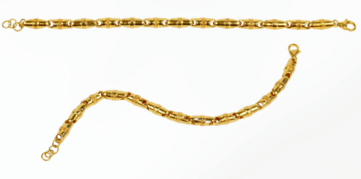 GREEK DESENLİ ALTIN BİLEKLİK - 2