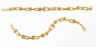 TAŞLI TİFFANY ALTIN BİLEKLİK - 2