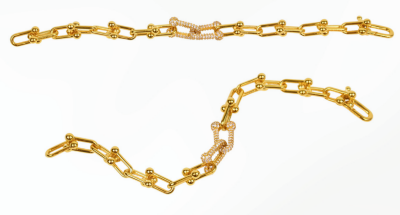 TAŞLI TİFFANY ALTIN BİLEKLİK - 2