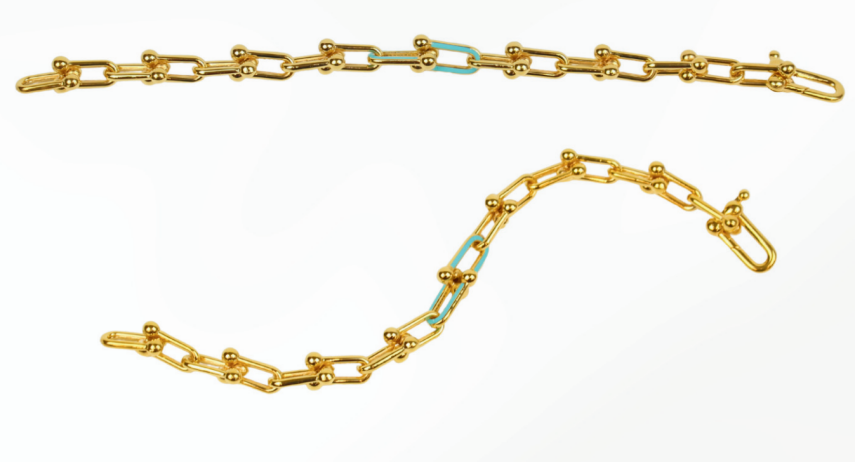 MİNELİ TİFFANY ALTIN BİLEKLİK - 2