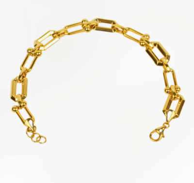 ATAÇLI TİFFANY ALTIN BİLEKLİK - 