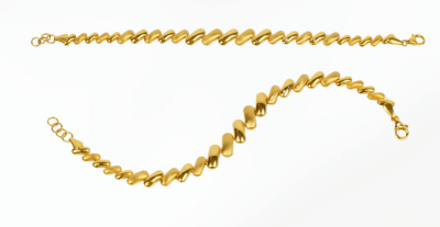 ZİGZAK ALTIN BİLEKLİK - 2