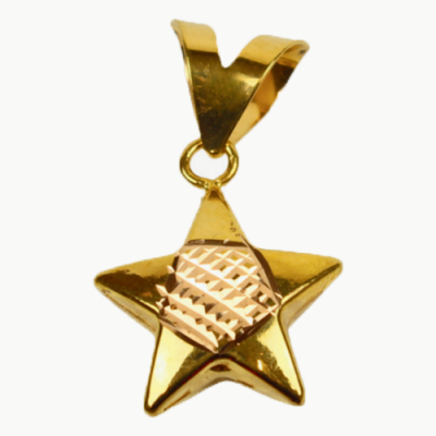 YILDIZ ALTIN KOLYE UCU - 