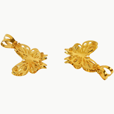 KELEBEK ALTIN KOLYE UCU - 2