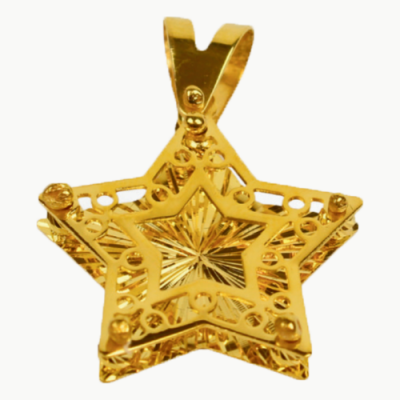 YILDIZ ALTIN KOLYE UCU - 