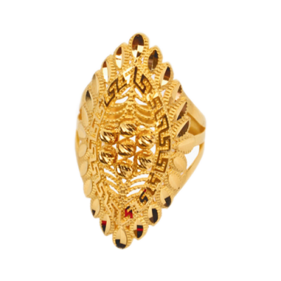 DORİKALI ALTIN YÜZÜK - 